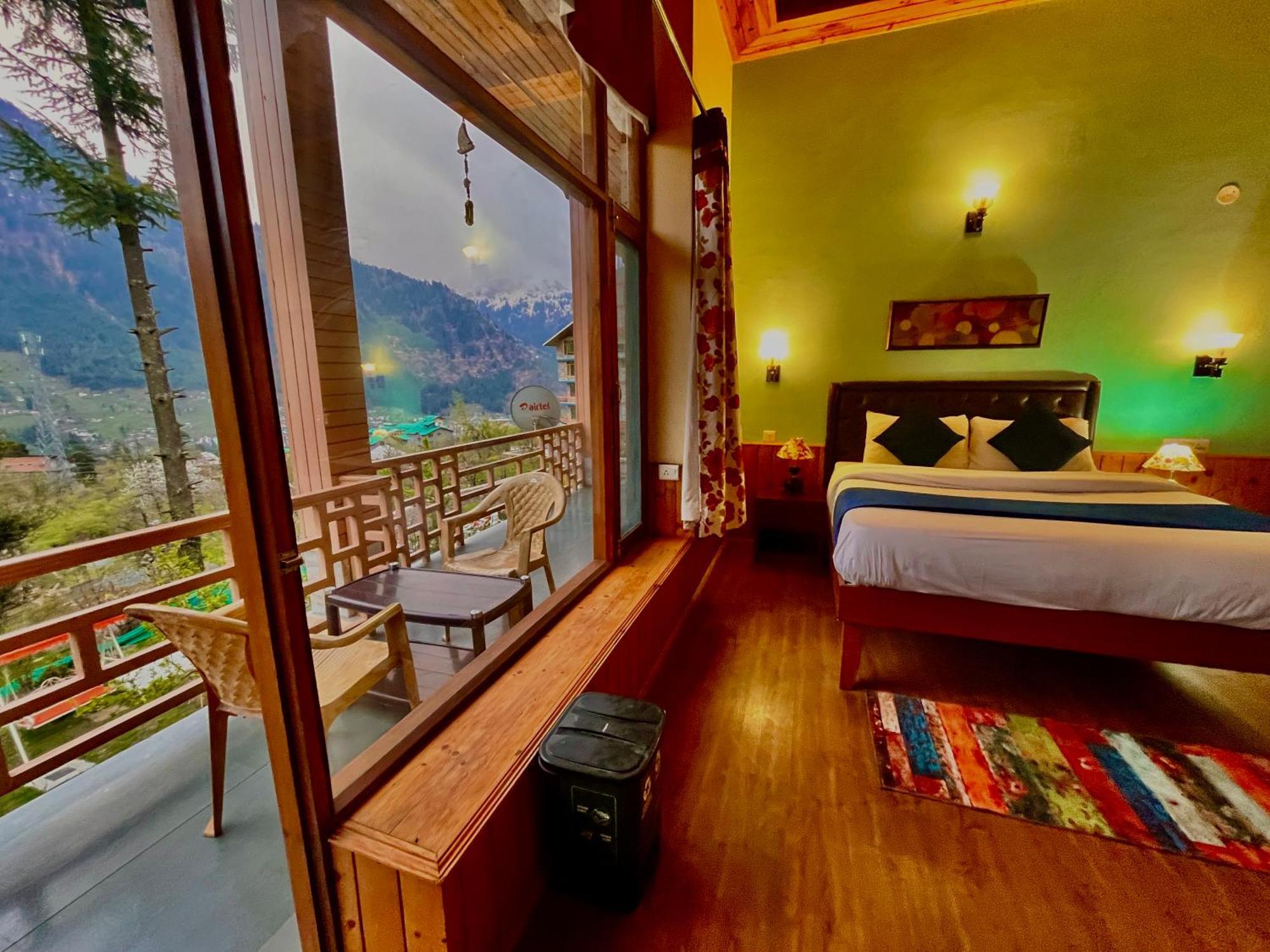 The Manu Emerald # Farmhouse # Top Selling Cottage In Manali # Peaceful Heritage Cozy Stay # Lawn With Bonfire # Most Awarded Buitenkant foto