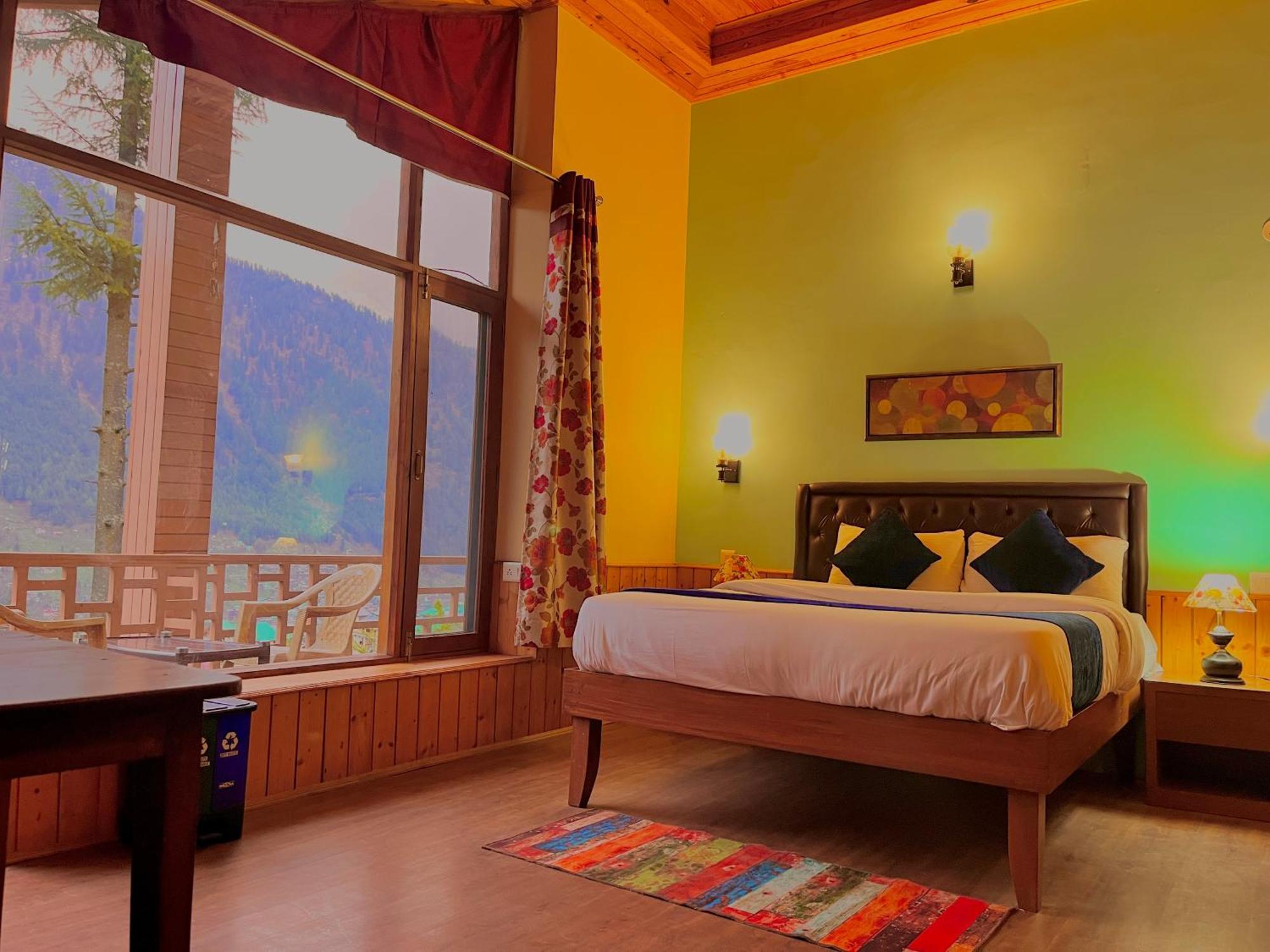 The Manu Emerald # Farmhouse # Top Selling Cottage In Manali # Peaceful Heritage Cozy Stay # Lawn With Bonfire # Most Awarded Buitenkant foto